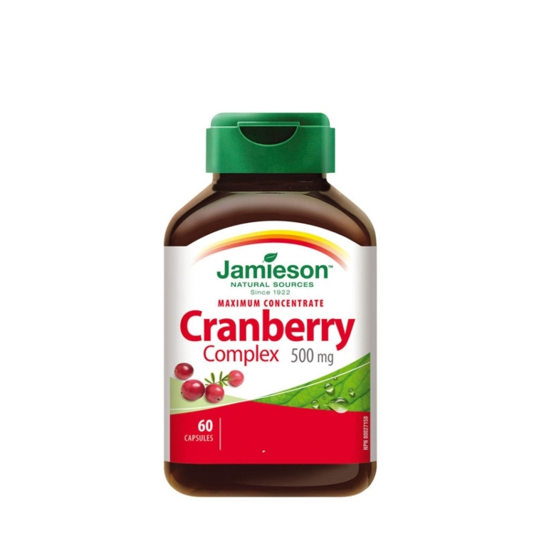 Jamieson Cranberry Complex 500mg 60 kapsula